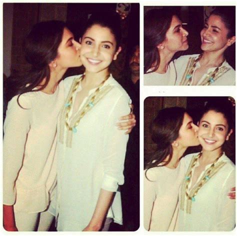 Deepika padukone and anushka sharma latest kissing pic at Censor Board ...