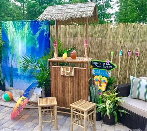 Pin by odile deoc on Tiki bar in 2023 | Bamboo house design, Beautiful backyards, Pallet bar diy