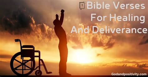 23+ Bible Verses For Healing And Deliverance