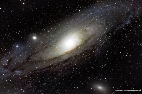 Andromeda Galaxy (M31, NGC 224) with its satellite dwarf galaxies M32 M110 : r/astrophotography