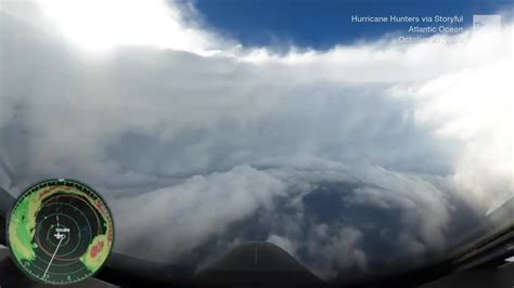 Watch Hurricane Hunters Break Through Eyewall - Videos from The Weather ...