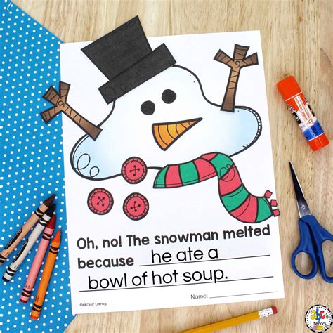 Snowman Printable Craft