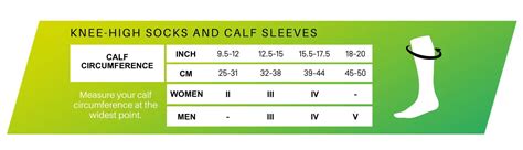 CEP Compression Size Charts | Compression Socks, Sleeves & Apparel