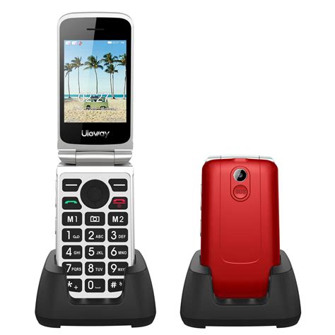 Mua Uleway 3G Senior Flip Phone Unlocked with SOS Big Button Flip Phone Dual Card 2.8 Inch ...