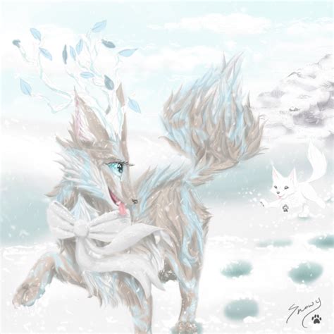 Animal Jam Spirit Blog: Star Lamp & Snowy Fox Art