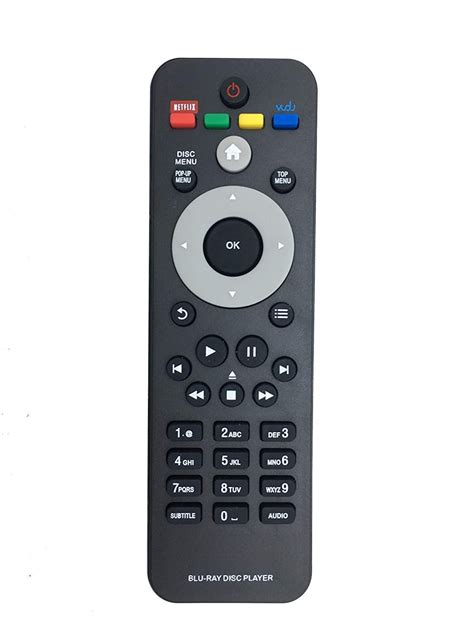 New Remote Control Fits for PHILIPS BLU-RAY DISC PLAYER BDP5010 BDP5406 BDP5406/F7 - Walmart.com