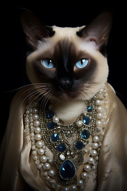 Premium AI Image | Creative and Elegant Pet Portraits Featuring Royal Suits and Costumes for a ...