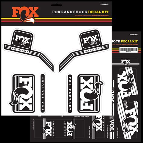 FOX AM Heritage Decals Kits - 2016 - Cogent Industries