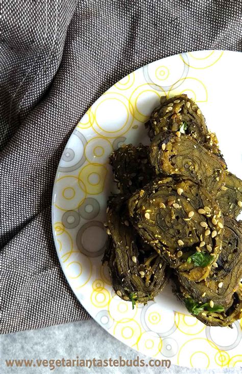 patra recipe | gujarati patra recipe | how to make patra video recipe | Vegetarian Tastebuds