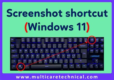 Screenshot shortcut in Windows 11 - How to take screenshots in Windows 11