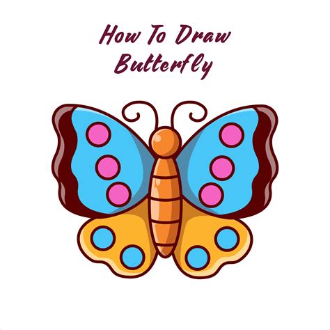 How to Draw a Butterfly: Step-by-Step Simple Butterfly Drawing [Video]