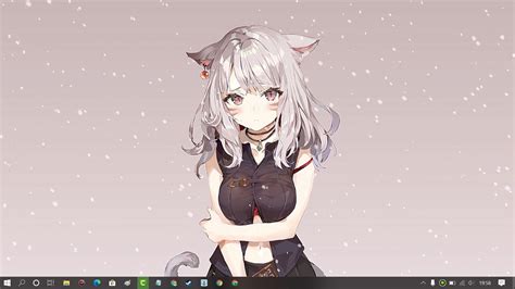 Cat Girl Anime Desktop Wallpapers - Top Free Cat Girl Anime Desktop Backgrounds - WallpaperAccess