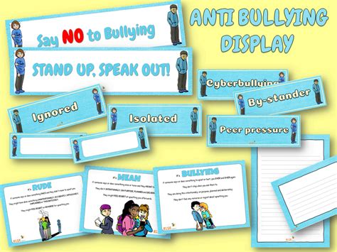 Anti Bullying Display Pack Bright - Item 396 - Elsa Support