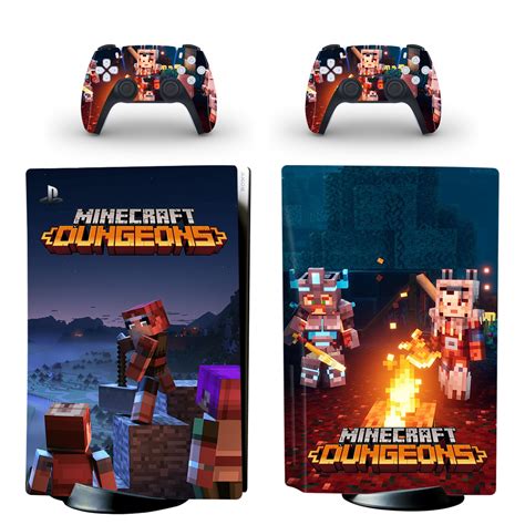 Minecraft Dungeons PS5 Skin Sticker Decal - ConsoleSkins.co