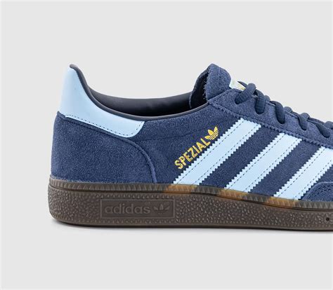 adidas Handball Spezial Trainers Collegiate Navy Clear Sky Gum - His ...