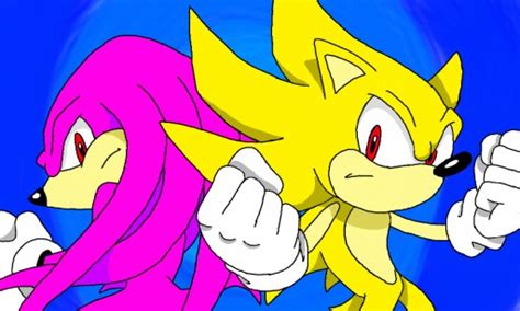 Colors Live - Super Sonic vs Hyper Knuckles by DryBones