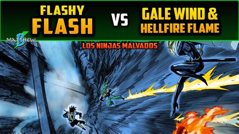 Matthew B - ⛔️¡Flashy Flash vs Gale Wind y Hellfire Flame!