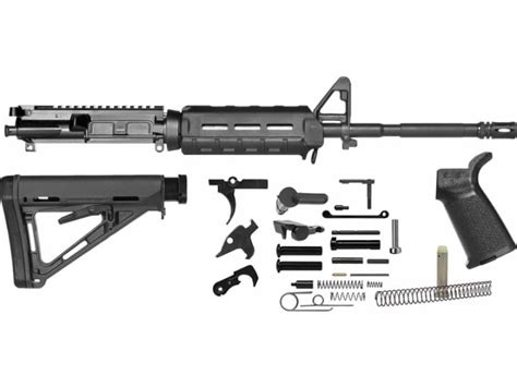 Del-Ton AR-15 M4 Rifle Parts Kit w/ Magpul Black Furniture