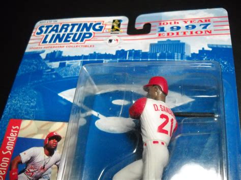 Starting LineUp 1997 10th Edition Deion Sanders Baseball Still Sealed on Card - Action Figures