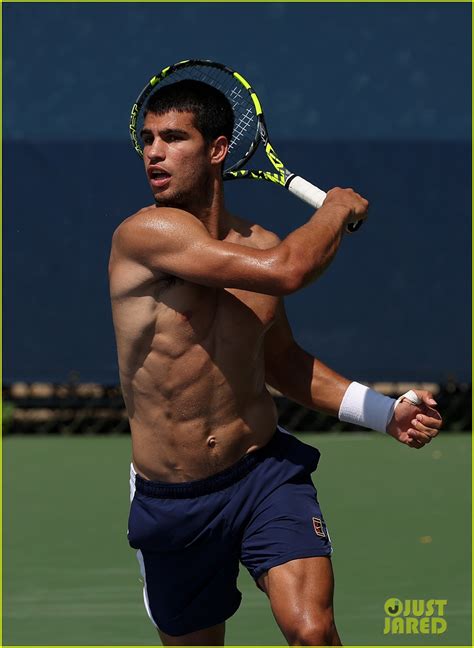 Carlos Alcaraz, 19, Is Your New Tennis Crush - See His Shirtless U.S. Open Practice Photos ...