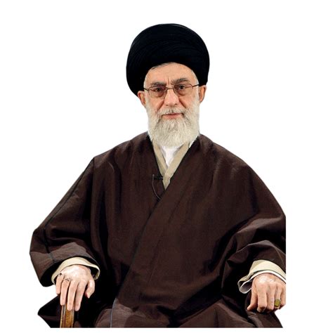 Portrait of Ayatollah Syed Ali Khamenei. Iran's supreme leader. 23584875 PNG