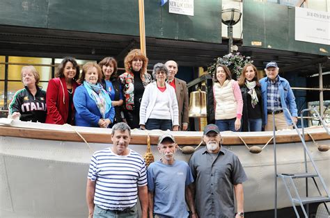 Andrea Doria Survivor Rings Recovered Brass Bell at Columbus Day Parade ...