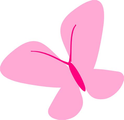 Pink Butterfly Clip Art at Clker.com - vector clip art online, royalty free & public domain