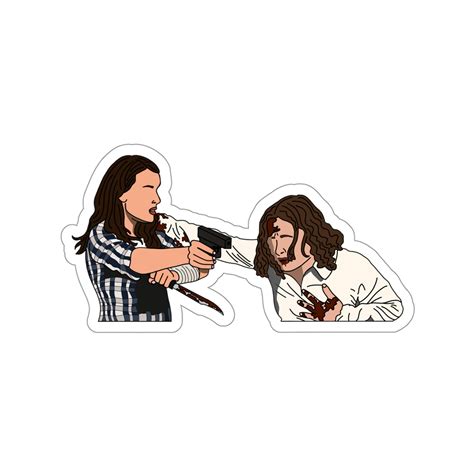 Jill Roberts and Charlie Walker Scream 4 Sticker - Etsy