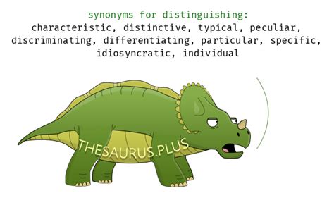 More 420 Distinguishing Synonyms. Similar words for Distinguishing.