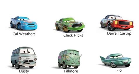 See All of The Characters from Disney/Pixar’s Cars 3 | Cute disney ...