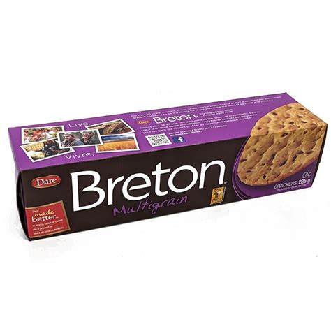 Crackers, Multigrain, Breton (225g)