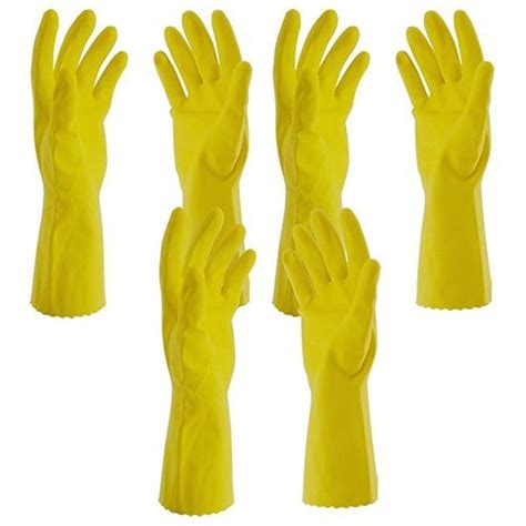 Yellow HDPE Laboratory Hand Gloves at Rs 30/pair in Nashik | ID ...