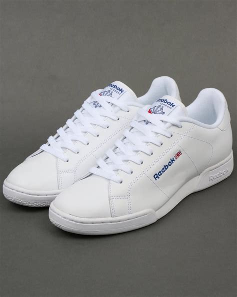 Reebok NPC II Trainers White/White,retro,classic,shoes,