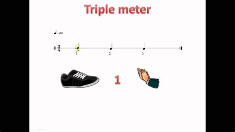 Clapping and tapping - Simple triple meter - YouTube