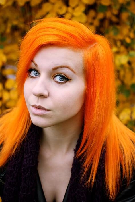 Orange hair, how I love thee | Hair color orange, Orange hair dye ...