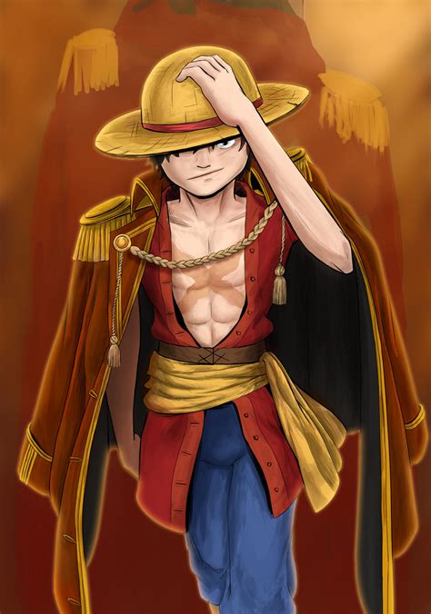 Monkey D Luffy - King of the Pirates by Dreamfollower on DeviantArt