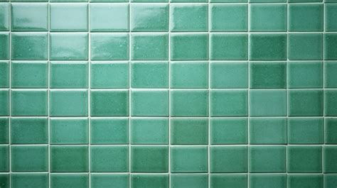 Green Ceramic Floor Tiles Exploring The Delicate Texture Of Tiny Tiles ...