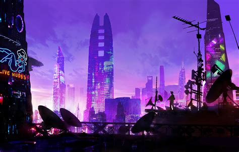 Heylim City Cyberpunk 4k Wallpaper,HD Artist Wallpapers,4k Wallpapers ...