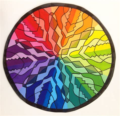 Color wheel art projects, Elements of art color, Color wheel art