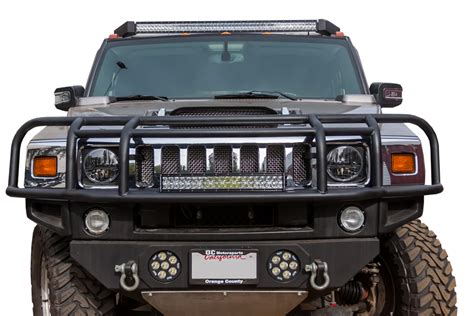 H2 Search and Rescue Brush Guard - Predator Inc: Hummer Duramax Conversions, Accessories ...