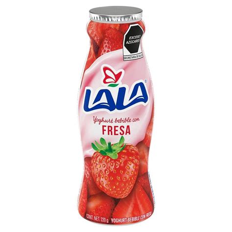 Yoghurt bebible Lala con fresa 220 g | Walmart