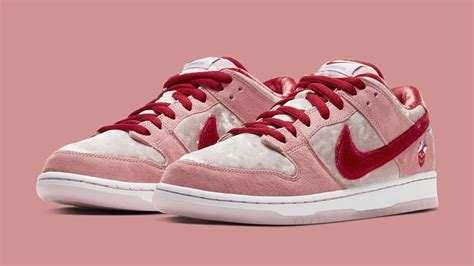 OFFICIAL LOOK AT STRANGELOVE X NIKE SB DUNK LOW VALENTINES DAY - DailySole