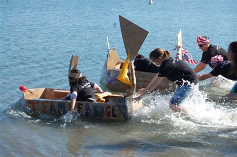 Cardboard Boat Building Challenge | Outback Team Building & Training