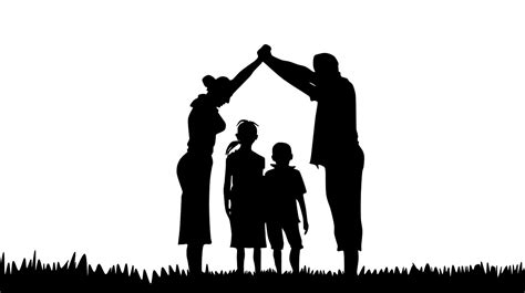 Family,silhouette,prayer,christian family,free pictures - free image ...