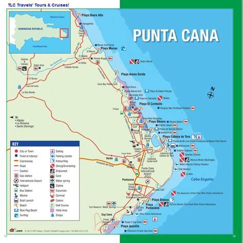 Map of Punta Cana/Bavaro area | Viajes en 2019 | Playa bavaro punta ...