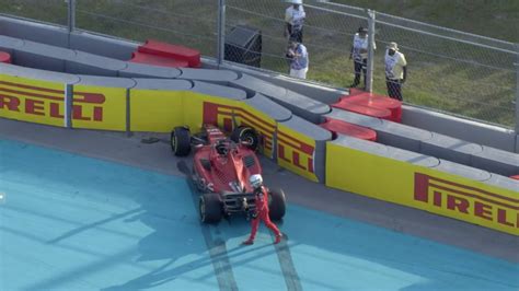 Miami F1 GP drama: Leclerc crash hands Pérez pole as Verstappen suffers - Puppy Blog