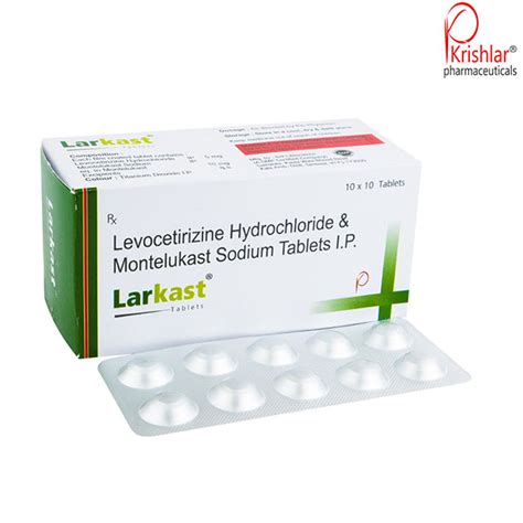 Levocetirizine & Montelukast Sodium Tablets Manufacturer / Supplier and ...