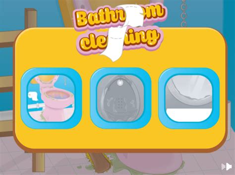 Girls bathroom cleaning games for Android - Download