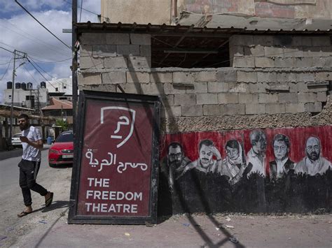 Artists rally for detained members of West Bank's Jenin Freedom Theatre : NPR