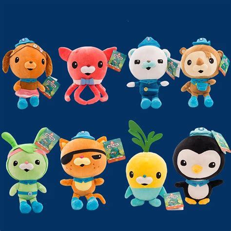 Octonauts Highly restored character model The New Plush Toys High quality children's animation ...